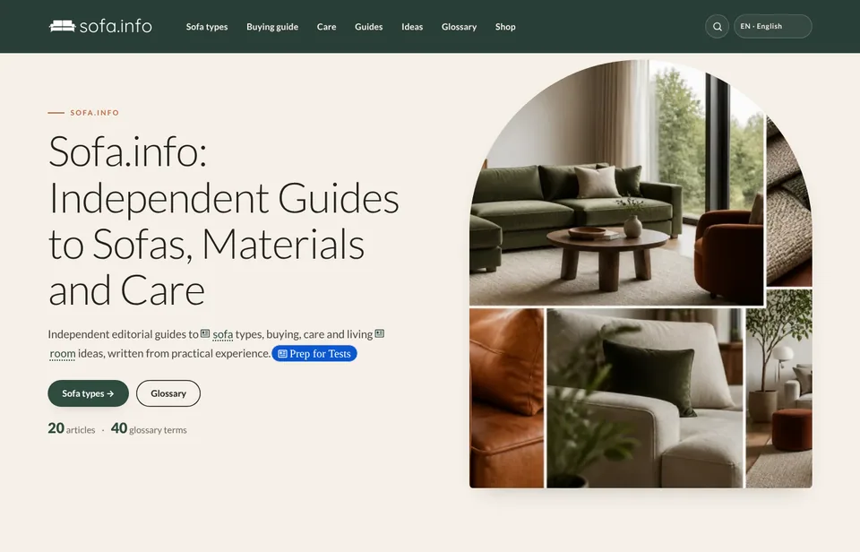 Home page of sofa.info